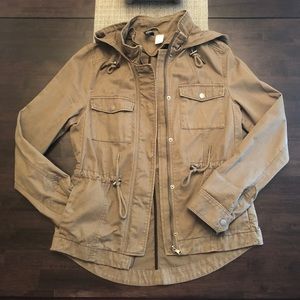Army green jacket